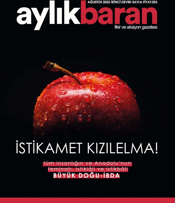 Aylık Baran Dergisi 6. Sayı (Ağustos 2022) Aylık Baran Dergisi 6. Sayı (Ağustos 2022)