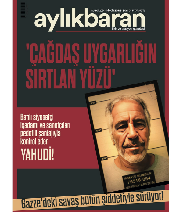 Aylık Baran Dergisi / Sayı 24 / Şubat 2024 / ÇAĞDAŞ UYGARLIĞIN SIRTLAN YÜZÜ Aylık Baran Dergisi / Sayı 24 / Şubat 2024 / ÇAĞDAŞ UYGARLIĞIN SIRTLAN YÜZÜ