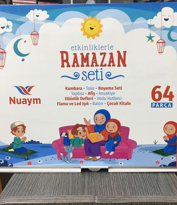Çocuklar İçin Etkinliklerle Ramazan Seti (Özel Kutusunda) Çocuklar İçin Etkinliklerle Ramazan Seti (Özel Kutusunda)