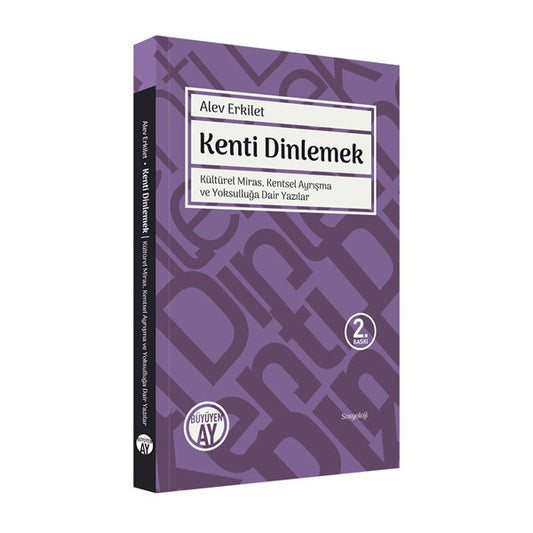 Kenti Dinlemek – Alev Erkilet kitap kapağı