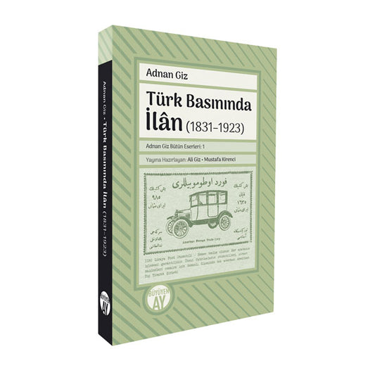 Türk Basınında İlân (1831–1923) – Adnan Giz kitap kapağı