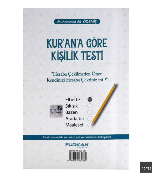 Kur'an'a Göre Kişilik Testi / Muhammed Ali Ödemiş