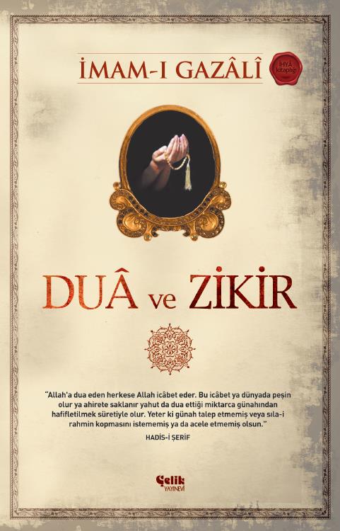 Dua ve Zikir – İmam-ı Gazali kitap kapağı
