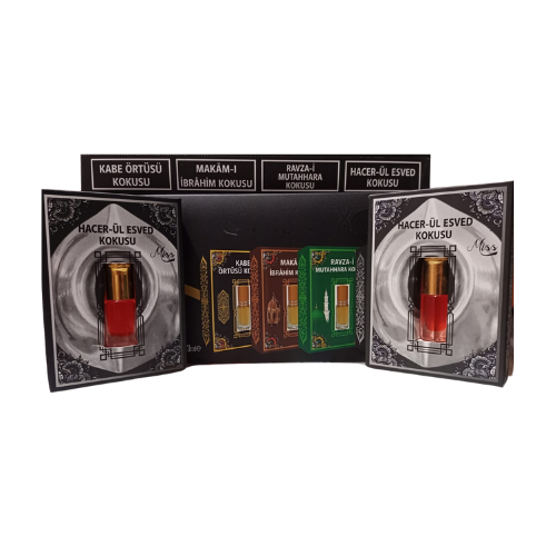 عطر الحجر الأسود | مسك خالي من الكحول | 3 مل