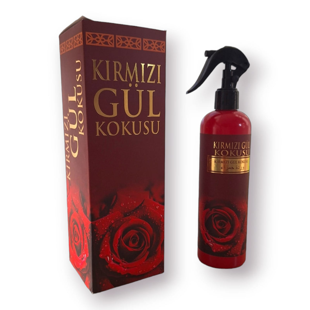 Kırmızı Gül kokusu ev ve kumaş spreyi 400 ml – Ceran