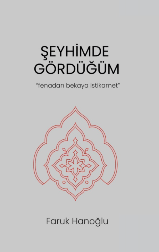 Şeyhimde Gördüğüm: fenadan bekaya istikamet – Faruk Hanoğlu kitap kapağı