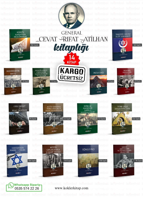 General Cevat Rıfat Atilhan Kitaplığı / 14 Kitap