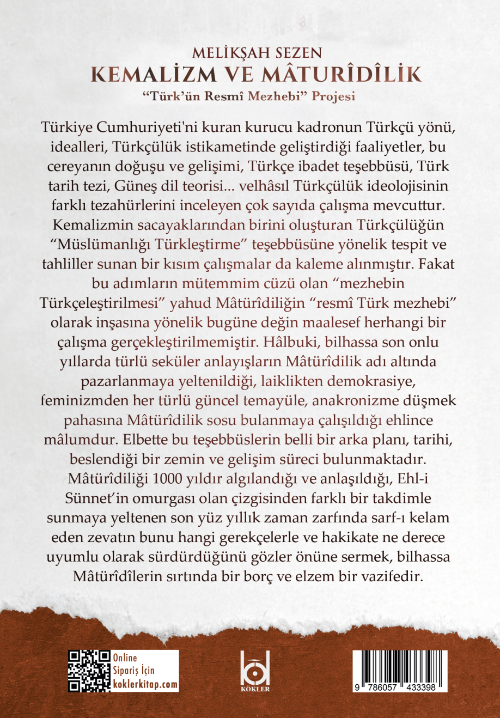 Kemalism and Maturidism: The "Official Sect of the Turk" Project / Melikşah Sezen