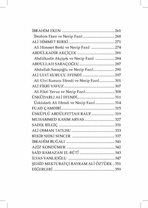 Alimler ve Necip Fazıl / Abdurrahman Hacımelek