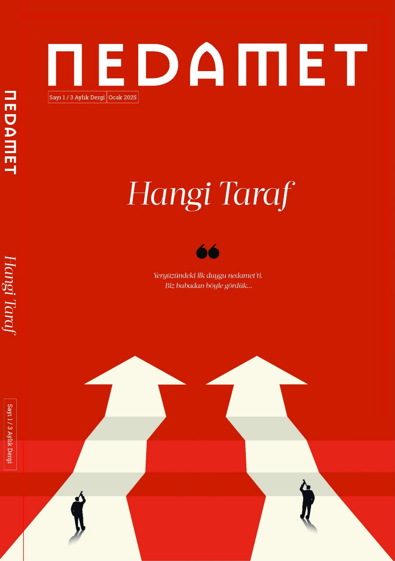 Nedamet Dergisi Sayı: 1: Hangi Taraf – Ocak 2025 kitap kapağı