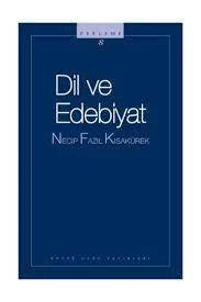 Dil ve Edebiyat – Necip Fazıl Kısakürek kitap kapağı