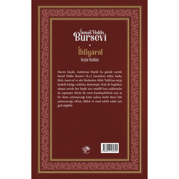 İhtiyârât | Seçkin Varlıklar / İsmail Hakkı Bursevî