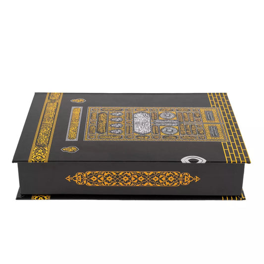 Kabe Kutulu Hediyelik Kur'an-ı Kerim (Orta Boy) kitap kapağı