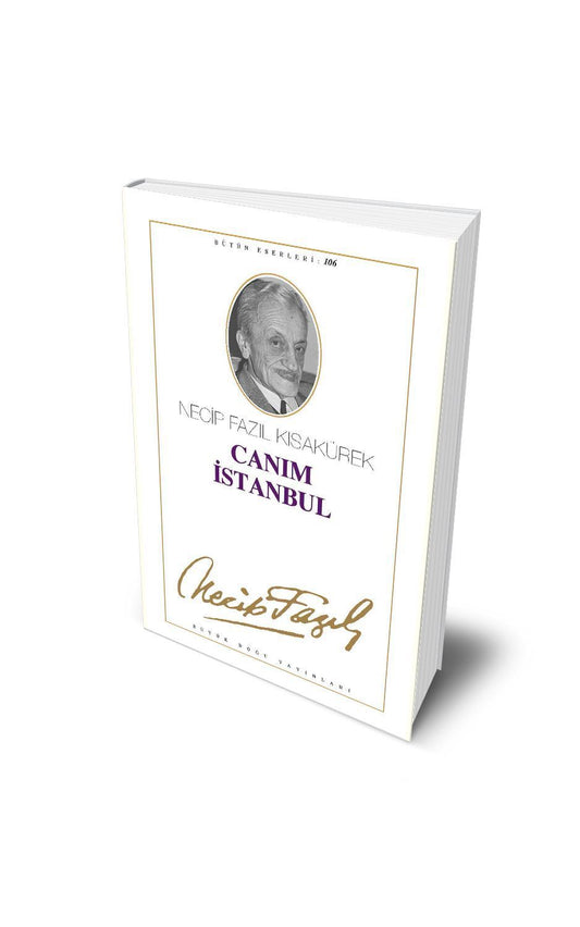 Canım İstanbul – Necip Fazıl Kısakürek kitap kapağı