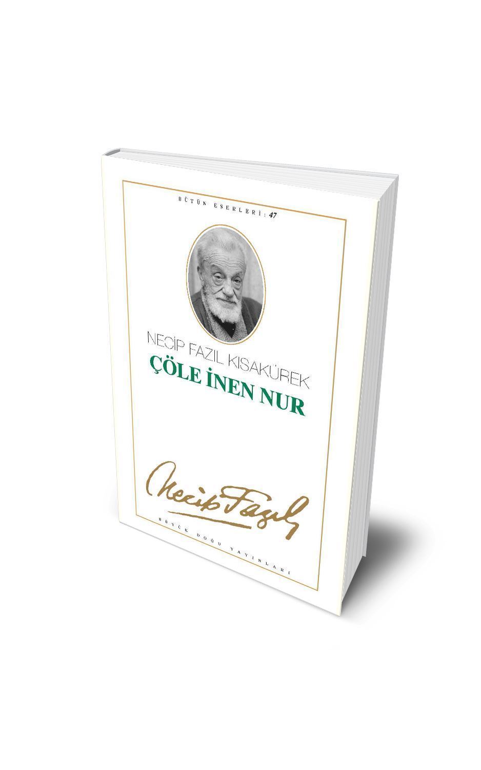 Çöle İnen Nur – Necip Fazıl Kısakürek kitap kapağı