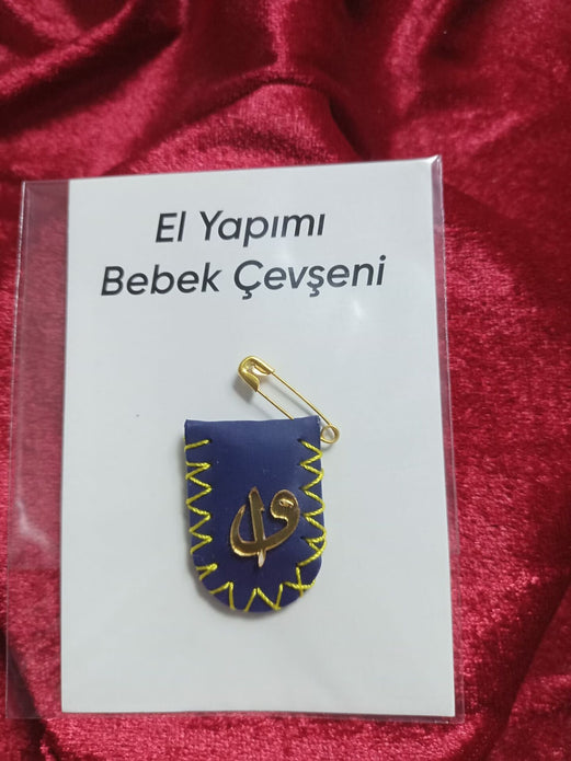 El Yapımı Bebek Cevşeni (Lacivert)