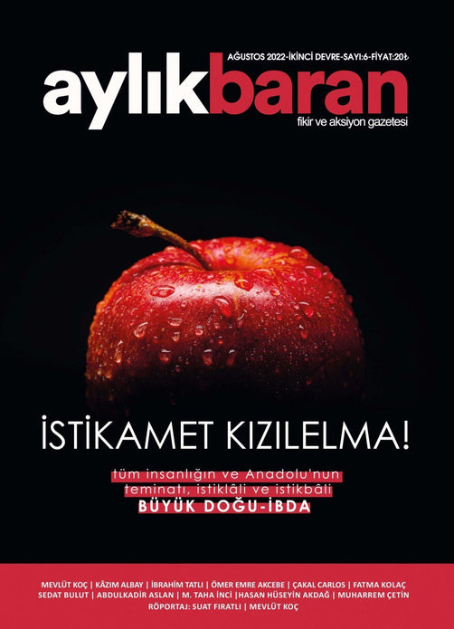 Aylık Baran Dergisi 6. Sayı (Ağustos 2022)