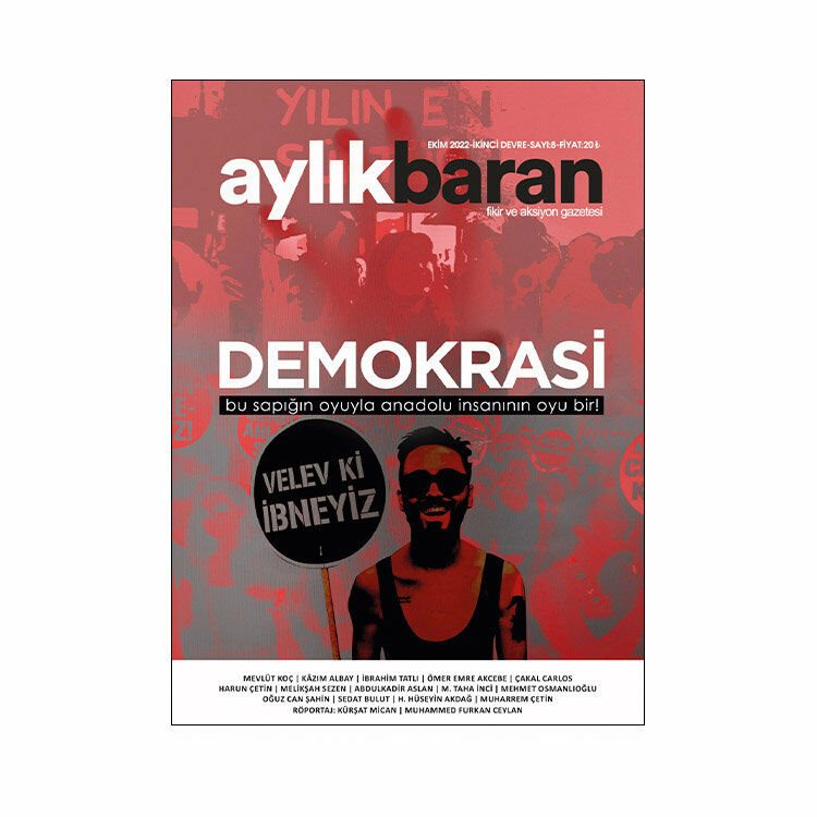 Aylık Baran Dergisi 8. Sayı kitap kapağı