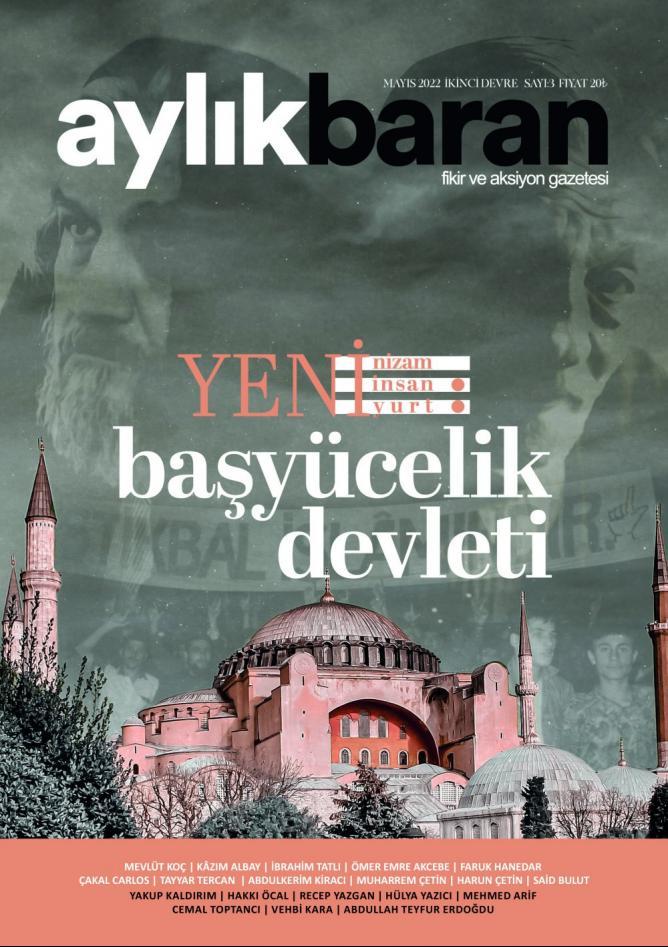 Aylık Baran Dergisi 3. Sayı – Mayıs 2022 kitap kapağı