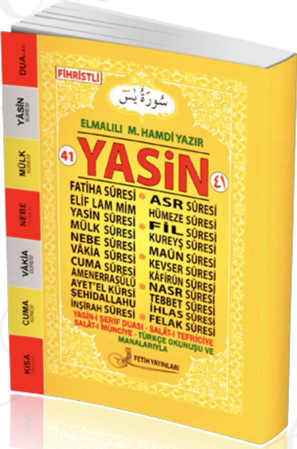 Cep Boy Karşılıklı Türkçeli Yasin-i Şerif