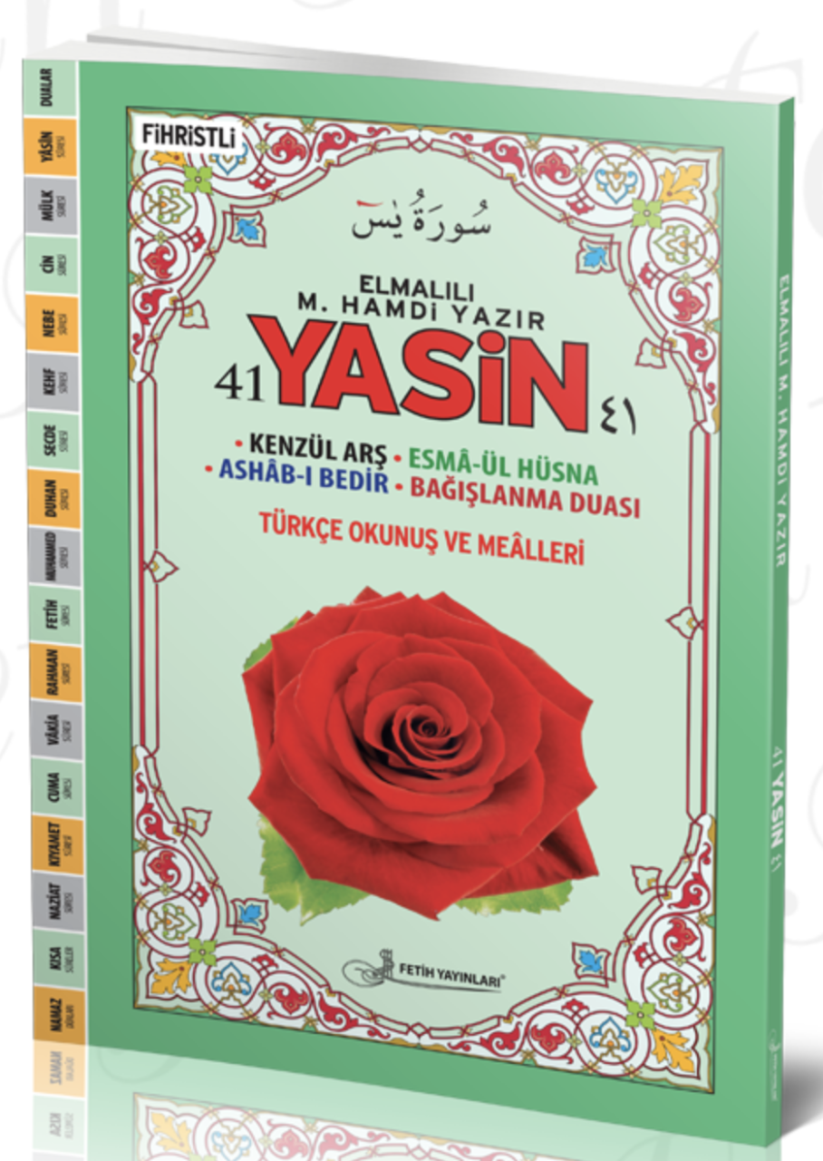 Orta Boy Genişletilmiş Türkçeli Yasin-i Şerif