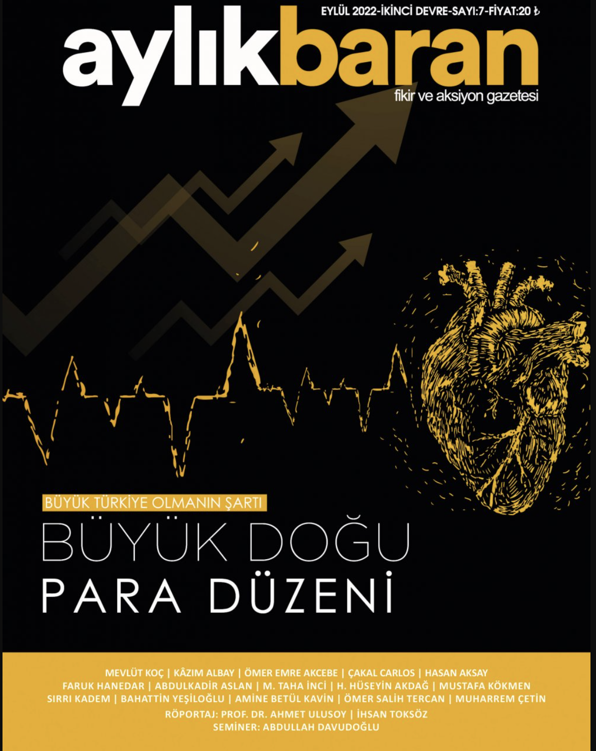 Aylık Baran Dergisi 7. Sayı kitap kapağı