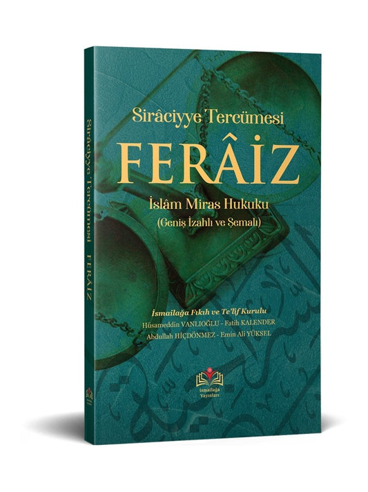 Ferâiz (Uygulamalı Miras Hukuku) – İsmailağa Te'lif Heyeti kitap kapağı