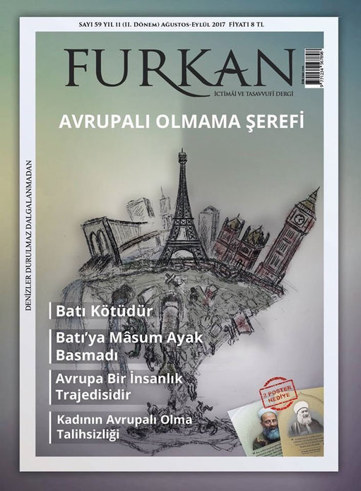 Furkan Dergisi 59. Sayı (Avrupalı Olmama Şerefi)