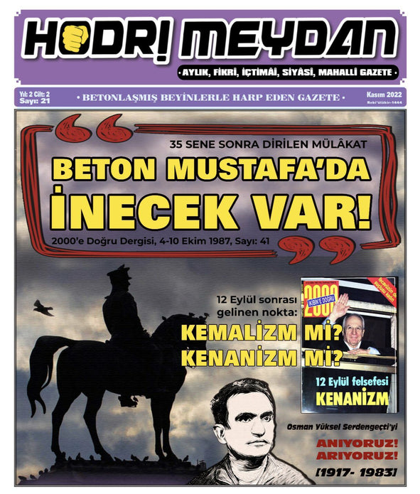 Hodri Meydan Gazetesi Kasım 2022 Sayı 21