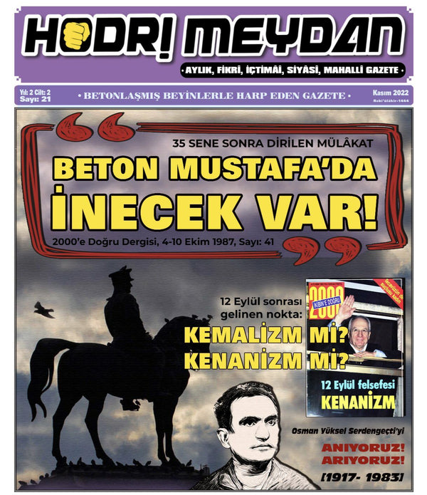 Hodri Meydan Gazetesi Kasım 2022 Sayı 21