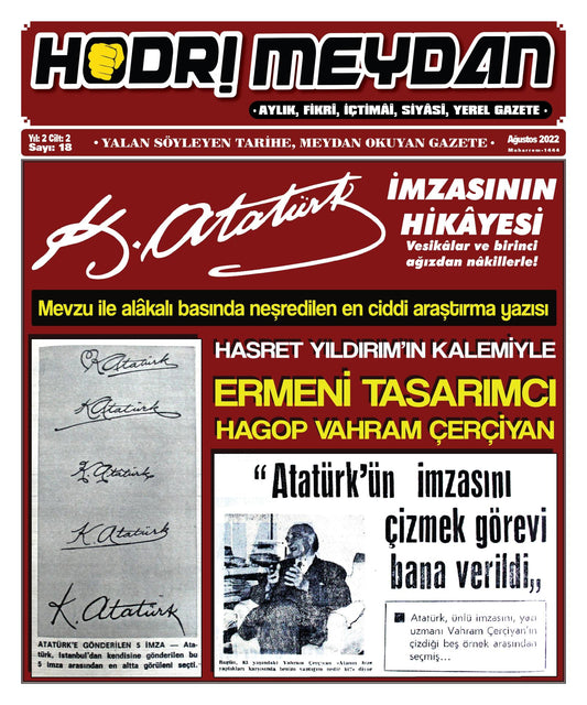 Hodri Meydan Gazetesi Ağustos 2022 Sayısı