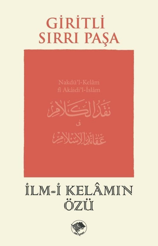 İlm-i Kelâmın Özü – Giritli Sırrı Paşa kitap kapağı