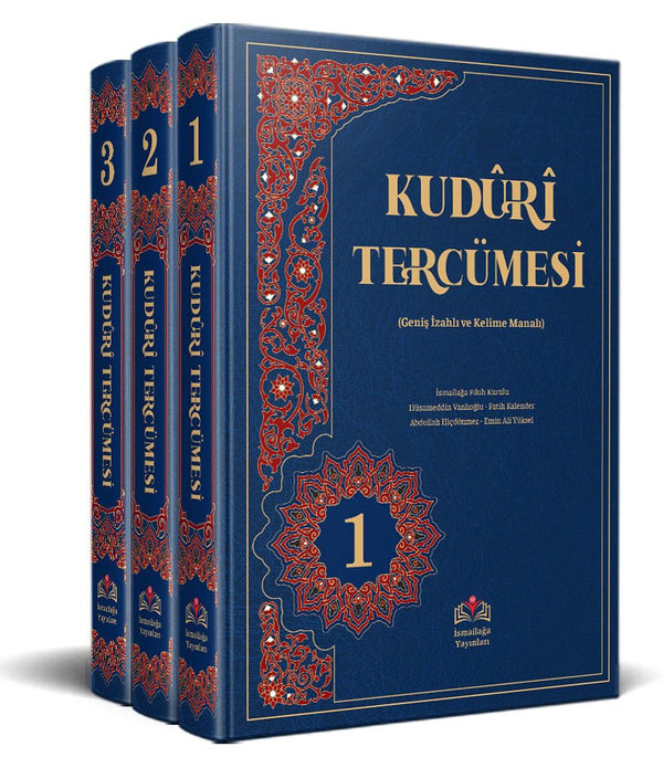 KUDURÎ TERCÜMESİ 3 CİLT (KIRIK MANALI – İZAHLI) / İsmailağa Te'lif Heyeti