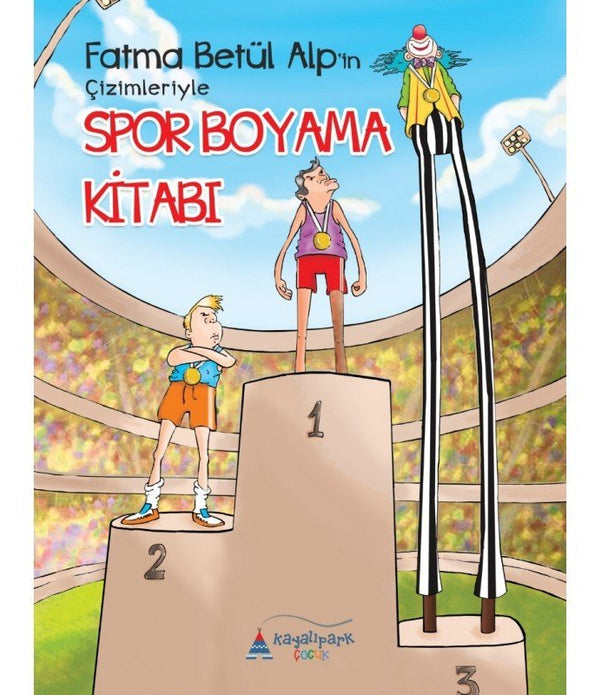 Spor Boyama Kitabı | Fatma Betül Alp'in Çizimleriyle